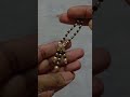 ఈ blackbeads necklace ఎలా ఉంది?🤔 మీరు try చేయండి #trendy model #viral #short #diy.