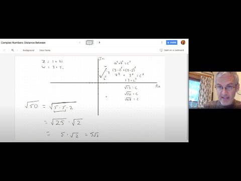 TSA Math Distance between Complex Numbers and Simplifying Radicals ...