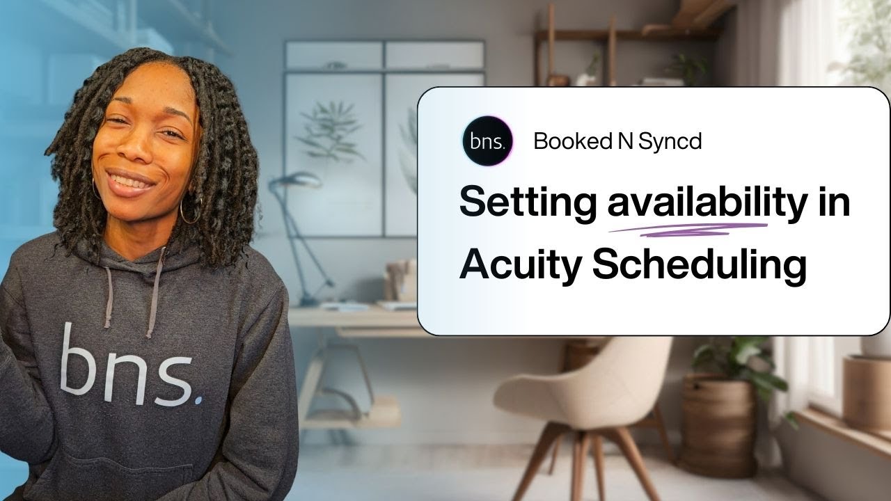 How to Set Availability in Acuity Scheduling