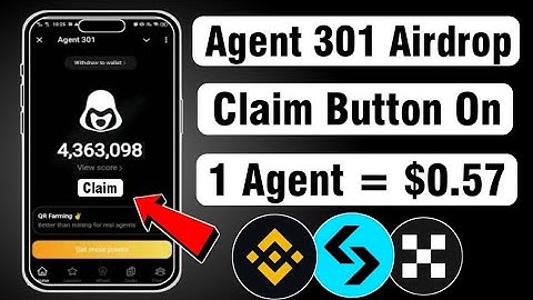 Agent 301 Airdrop Withdrawal Update | Agent 301 Airdrop listing date | Agent 301 Price Prediction