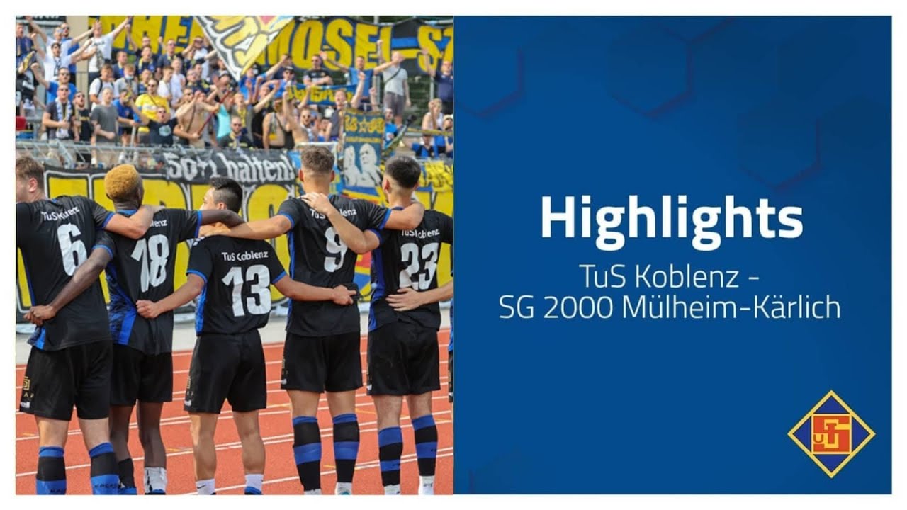 Highlights | TuS Koblenz - SG 2000 Mülheim-Kärlich 2:0 | 2. Spieltag Oberliga RP/S-Nord | 2021/2022