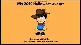 10 year evolution of my GoAnimate Halloween avatars