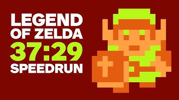 Original Legend of Zelda Finished In 37 Minutes (Speedrun)