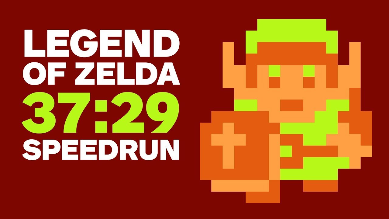 Original Legend of Zelda Finished In 37 Minutes (Speedrun) YouTube