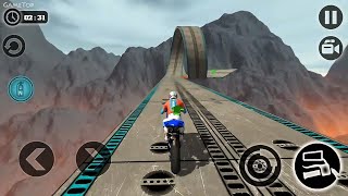 Pistes de Motos Impossible | Extreme Bike Stunts Motos - Android Gameplay FHD # 4 screenshot 4
