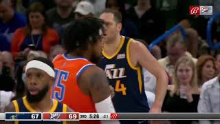 Josh Giddey vs UTAH 19 PTS 8 AST           11.24.21