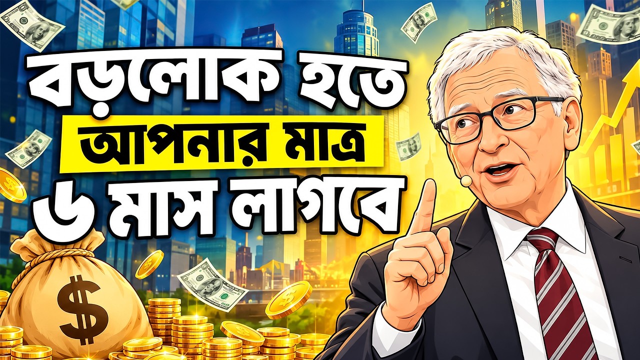 ৬ মাসে ধনী হওয়ার ১২টি গোপন কৌশল | How To Get Rich - 12 Rules - YouTube