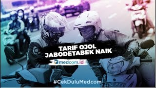 Resmi, Tarif Ojol di Jabodetabek Naik