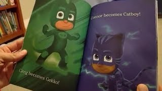 Pj Masks Save The Library - Storybook Read Along - Catboy, Owlette, & Gecko - Disney Junior