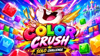 Color crush solo challenge 2850 points perfect heist match masters screenshot 2
