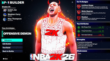 THIS 2-WAY 3PT SLASHER BUILD BROKE NBA 2K26