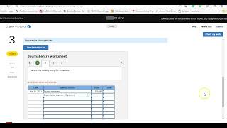 Chapter 6 Lecture Video Part 2 Service Company Accounting Cycle Closing Process, and JE's!!!