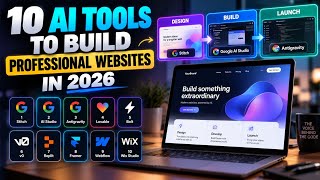 10 AI Tools to Build Professional Websites in 2026 🚀