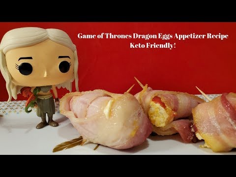 Game of Thrones Dragon Eggs Appetizer Recipe (Keto Friendly!)