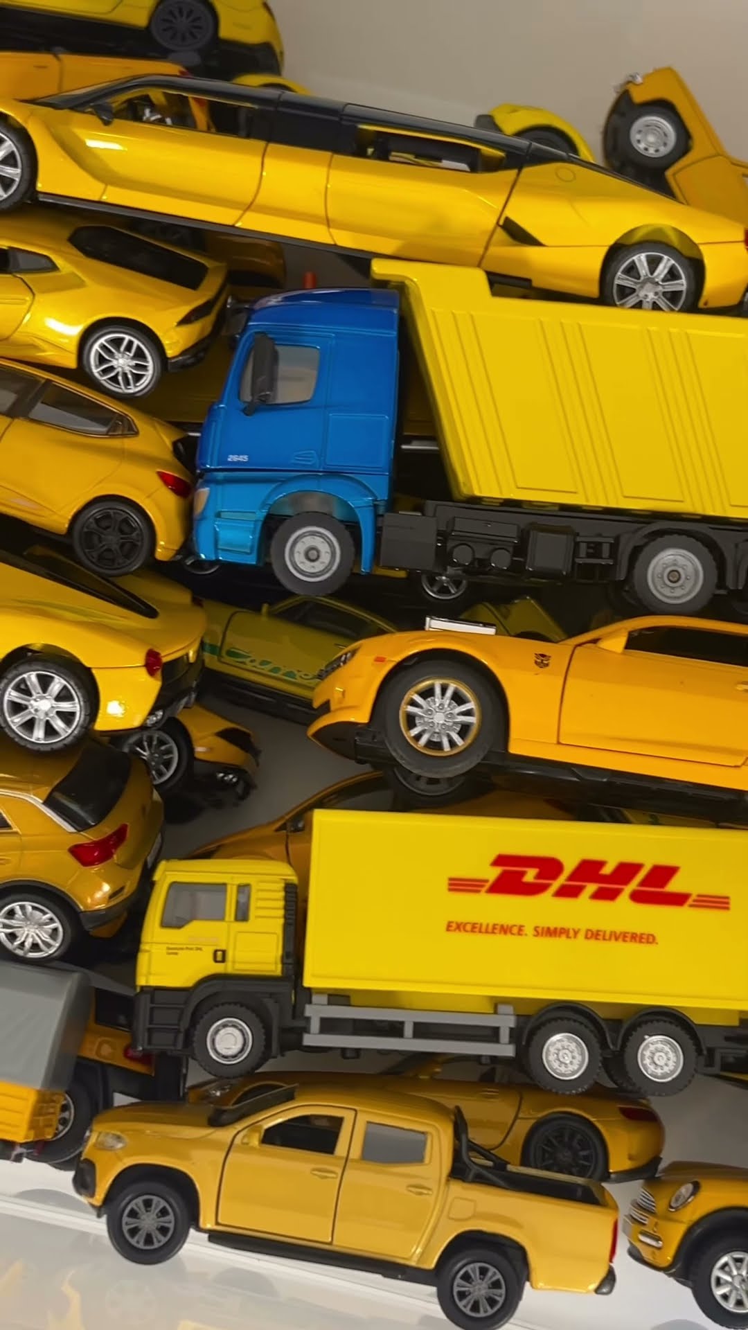 Yellow Diecast Car Collection! 💛 Amazing Model Cars Showcase