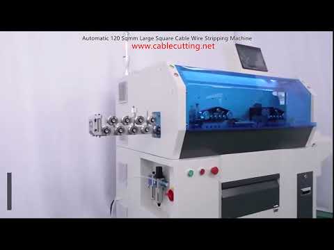 Automatic 120-Sqmm Large Square Cable Wire Stripping Machine