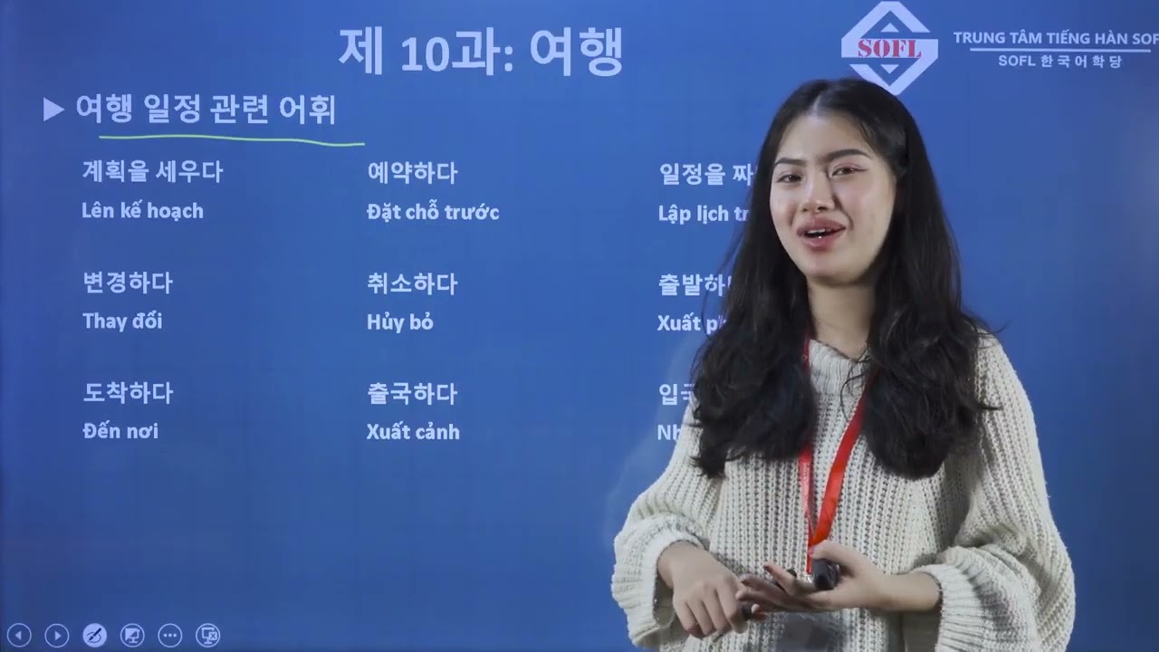 [TOPIK 3] Từ vựng tiếng Hàn trung cấp 3 - Bài 10