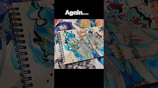 How well do I actually know Nanami's face? #drawingtutorial #watercolor #animeart