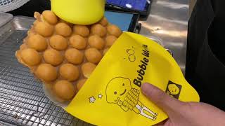 HappyLemon  Milk Tea with Bubble Waffle