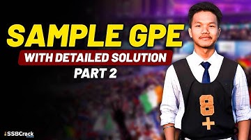 Sample GPE With Detailed Solution For SSB Interview - Part 2