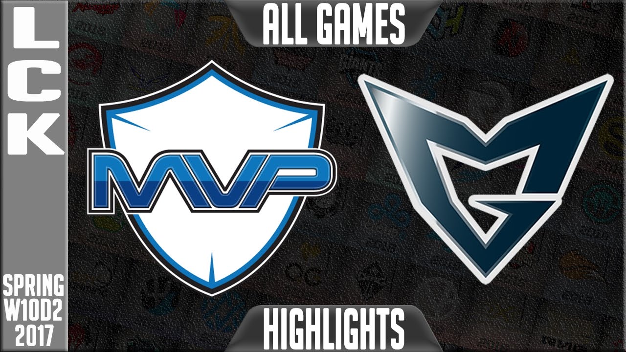 MVP vs SSG Highlights All Games - LCK W10D2 Spring 2017 MVP vs SSG All Games