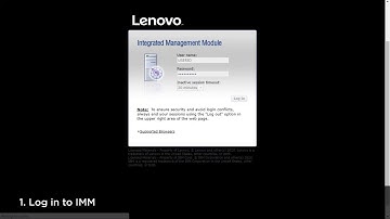 How to update firmware using Integrated Management Module