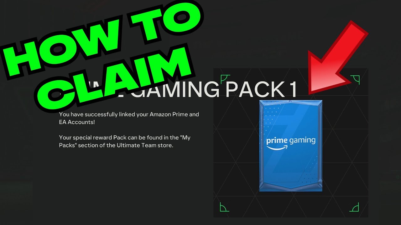 How To Claim Prime Gaming Packs on FC 24! Prime Gaming Pack 1 Opened 