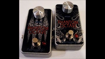 FuzzHugger Phantom Octave fuzz - closer look and demo!