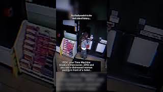 your Time Machine breaks in Vancouver 2012 and you see a distressed woman pacing in front of a hotel