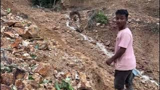 Perjalanan Pulang dari Lokasi Longsor Ngalau Gadang Pessel