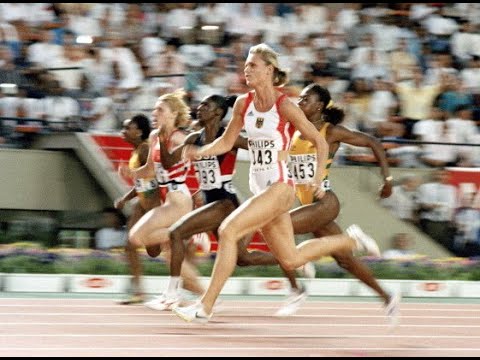 Katrin Krabbe - Women&rsquo;s 200m Final - 1991 World Championships