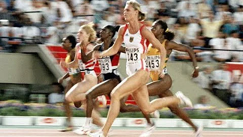 Katrin Krabbe - Women's 200m Final - 1991 World Championships