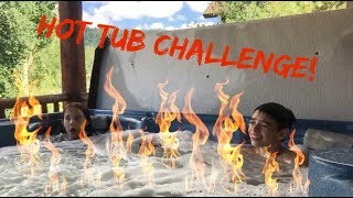 Hot Tub Challengewho Can Stay In The Longest?