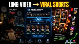 How to Turn Long Videos Into Viral Shorts Using AI