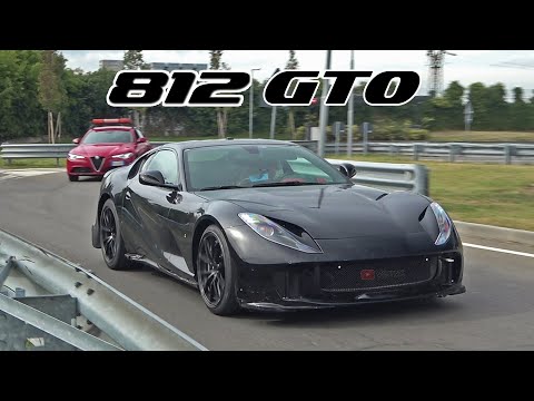 STALKING THE NEW FERRARI 812 GTO