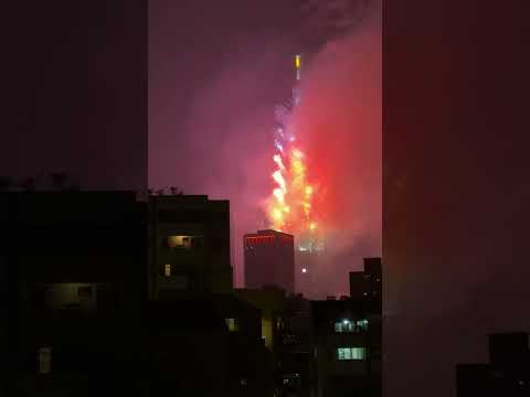 台北101煙火2025