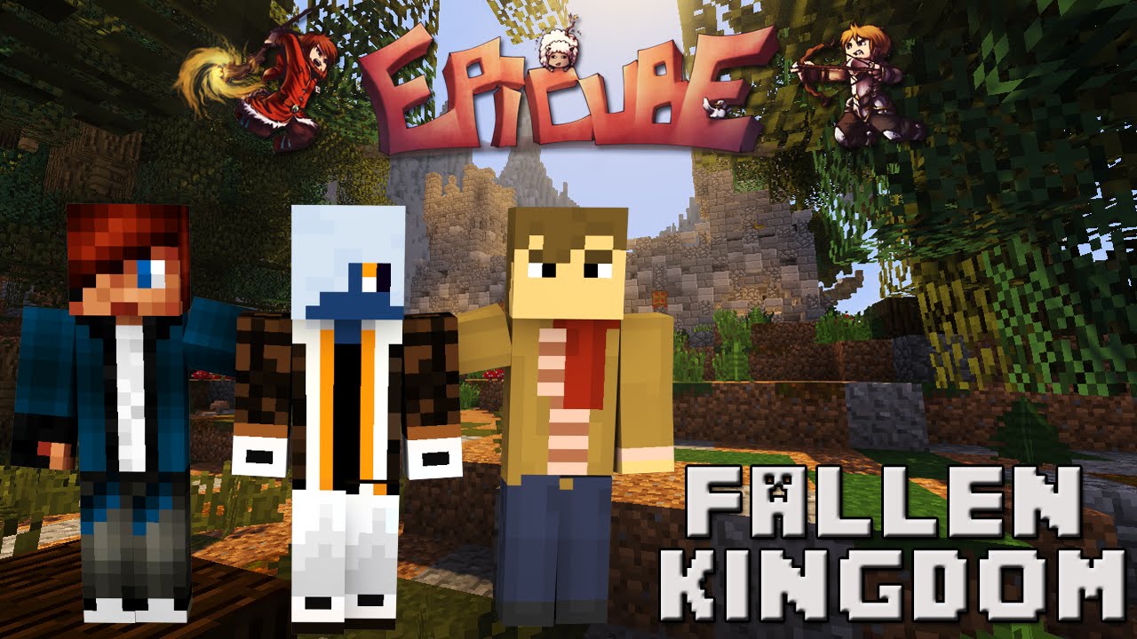Minecraft : Fallen Kingdom sur EpiCube - Ma Meilleur Partie en Team ...