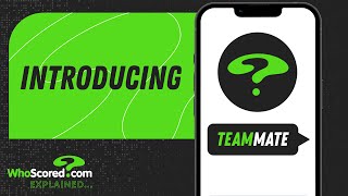 Introducing: WhoScored Teammate | Your personal AI stats Guru.