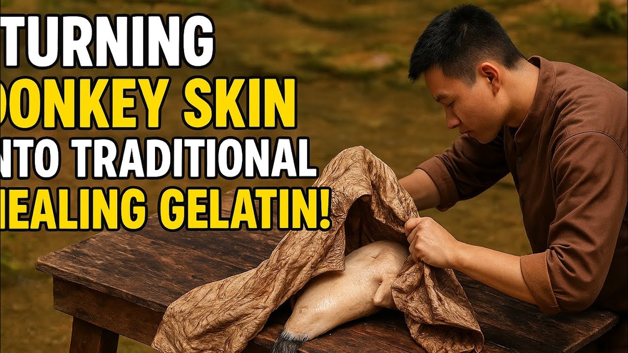 The Untold Story of Ejiao: Inside China's Ancient Donkey-Hide Gelatin Craft 