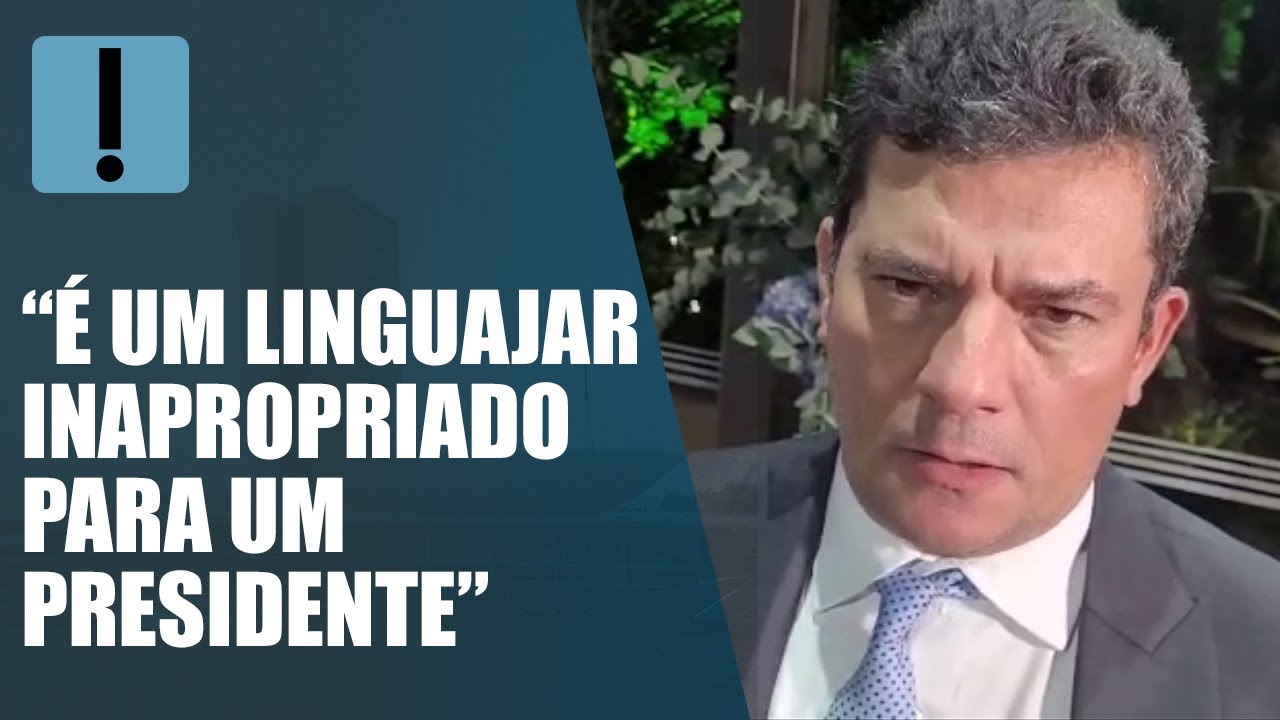 Moro rebate grosseria de Lula: “Aprendeu apenas linguajar de cadeia”