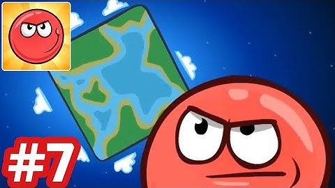 Red Ball 4 - Gameplay Walkthrough - Part 7 All Levels/Boss/Perfect (iOS/Android)