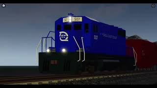 FEC Train 905 Passes Big Crossings (Long train) Last part