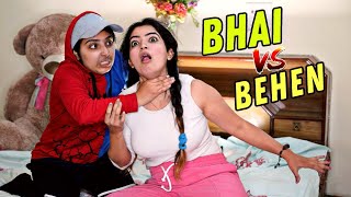 BHAI v/s BEHEN 😤| भाई-बहन | Latest Comedy Video | JagritiVishali