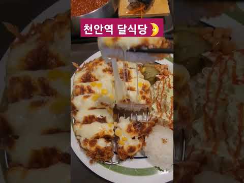   천안역 달식당 김밥 치즈돈가스 비빔모밀 Korean Restaurants 노래좋다