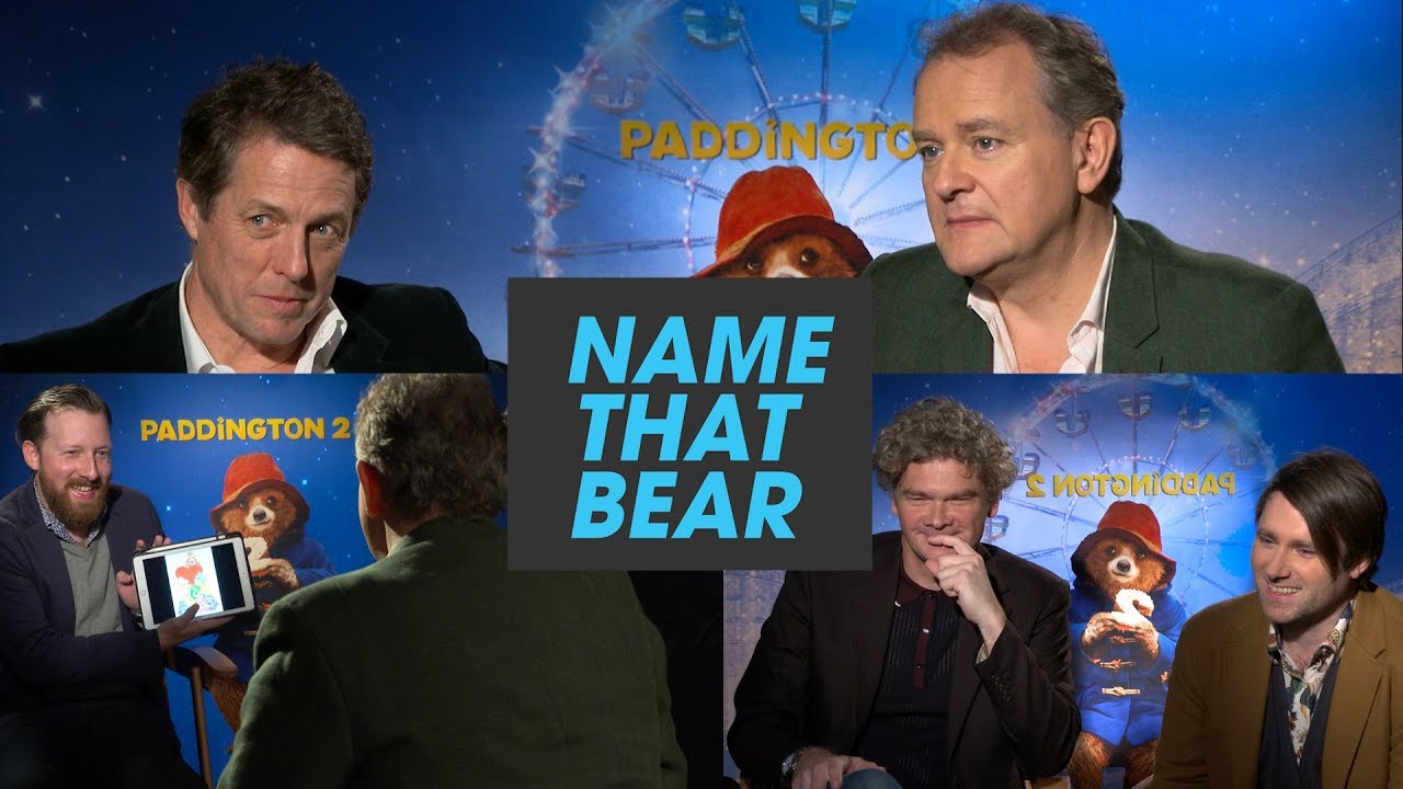 Padding 2 Cast The 'Paddington 2' Cast Plays 'Name That Bear' - YouTube