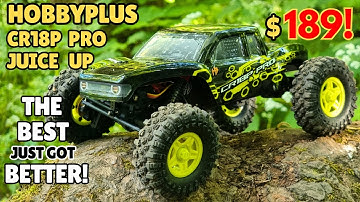If You WANT a Performance mini Crawler, Buy THIS!  - Hobbyplus CR18P Pro Juice Up Review