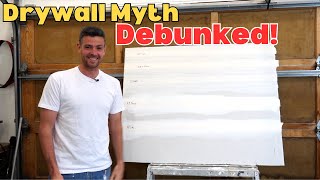 Debunking Drywall Myths (You can't use Paper Tape with Hotmud)