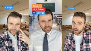 Teachers: High School vs. College | Shorts Compilation 2 | Scott Frenzel