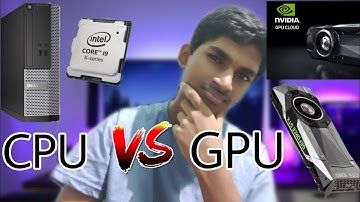 CPU VS GPU | A Complete & Detailed Explanation | Tamil | AMD VS Nvidia GeForce |
