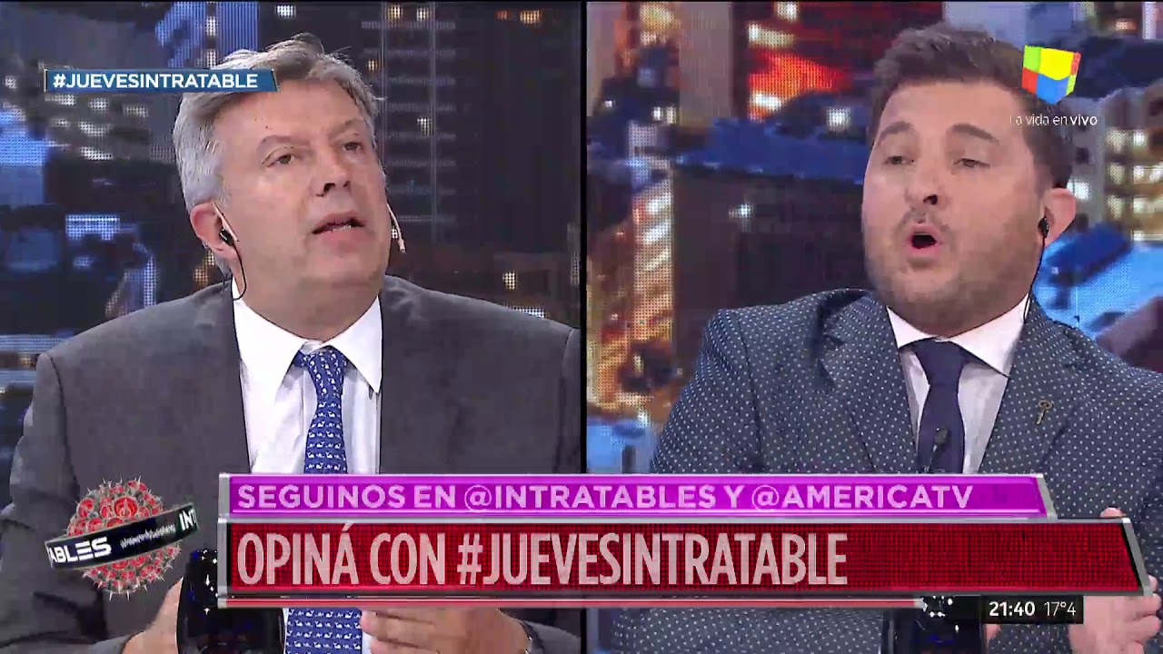 alejandro fantino padres Así fue el duro cruce entre Brancatelli y Mauricio D'Alessandro en Intratables